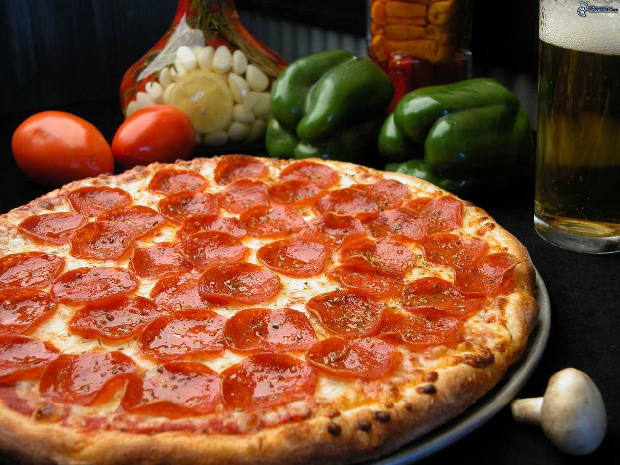 Pizza salami 40cm
