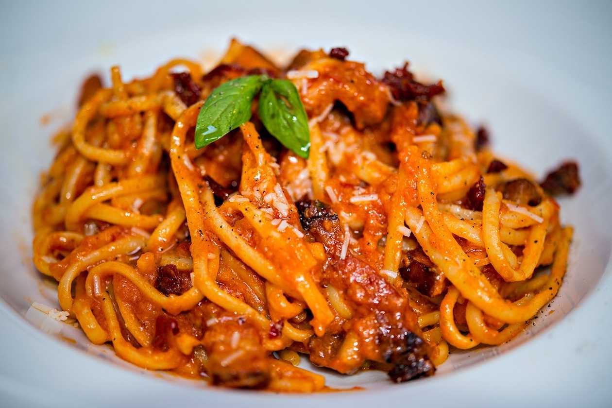 Amatrician pasta