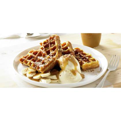 Biscoff & Caramel Waffle