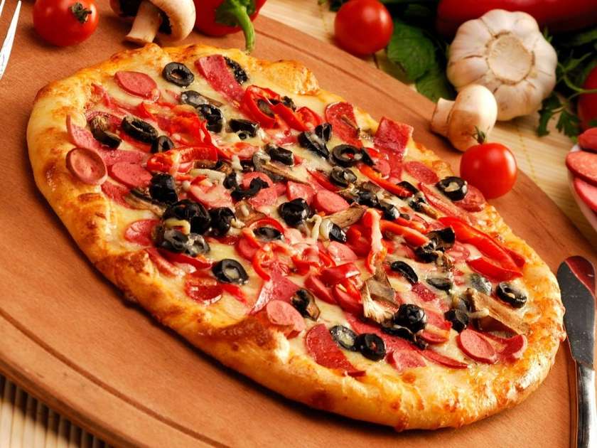 Capricciosa pizza 40cm