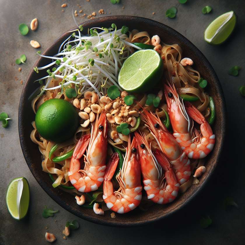 Pad Thai Shrimps