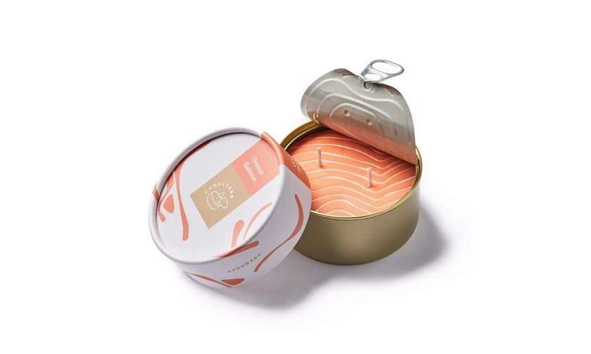 Aromatizēta Svece Konservu Bundžā, Apelsīna Lasis