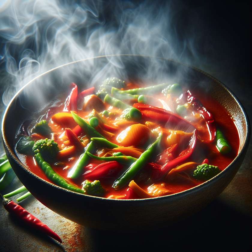 Thai Red Curry (Veg)