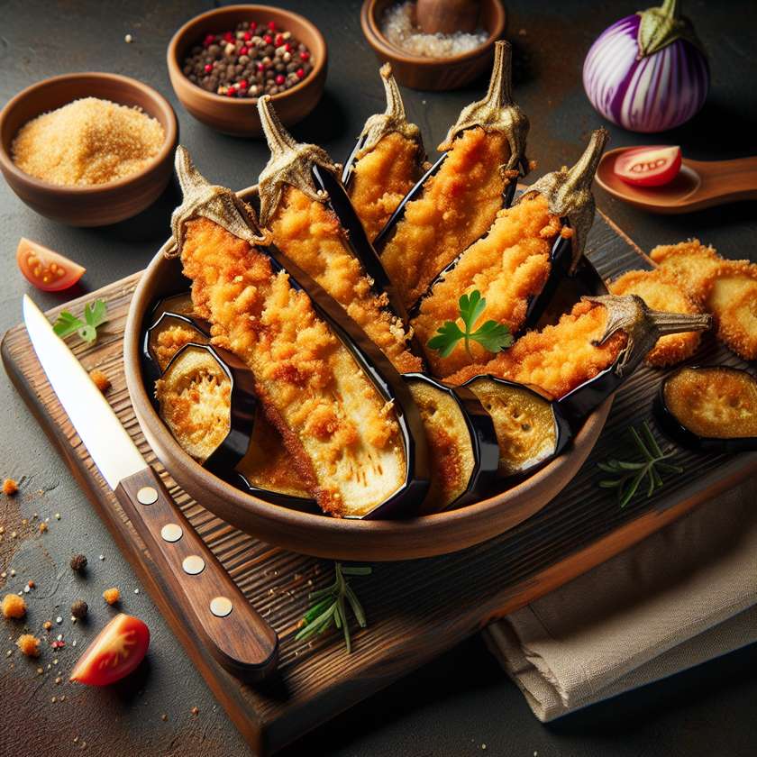 Giant Crispy Eggplants