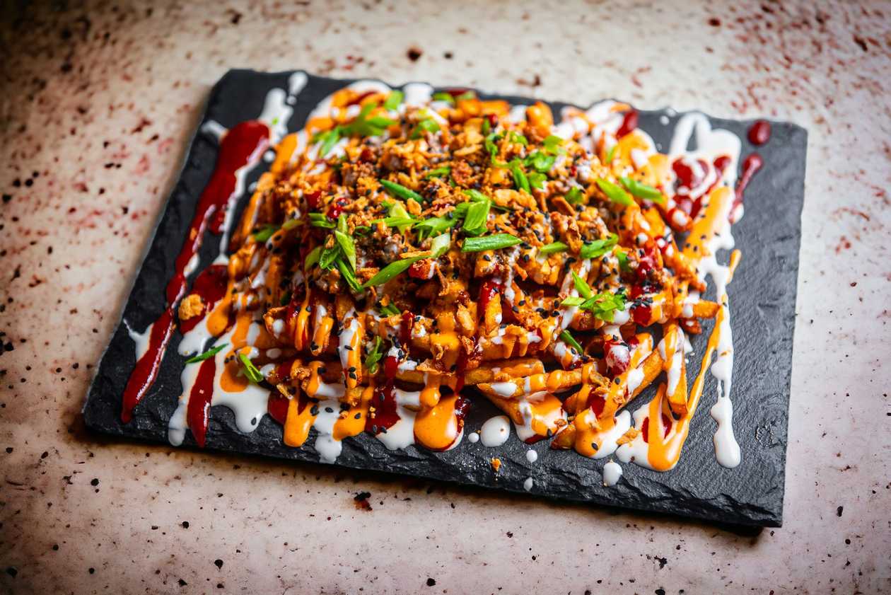 Korean Style Dirty Fries