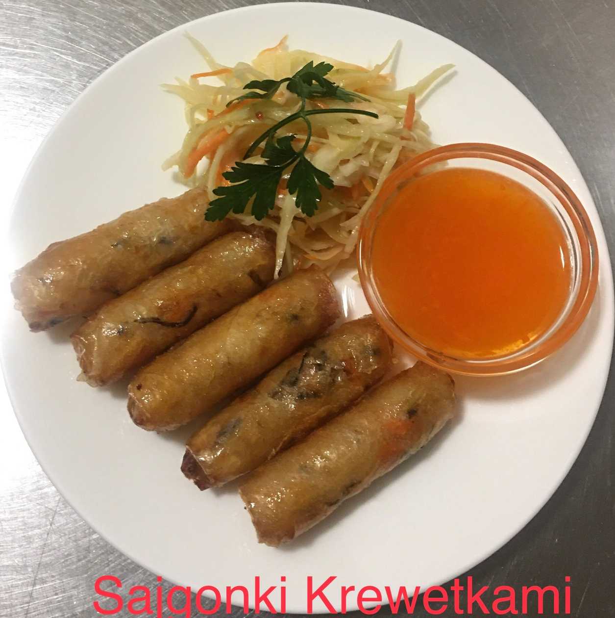 Sajgonki z Krewetkami