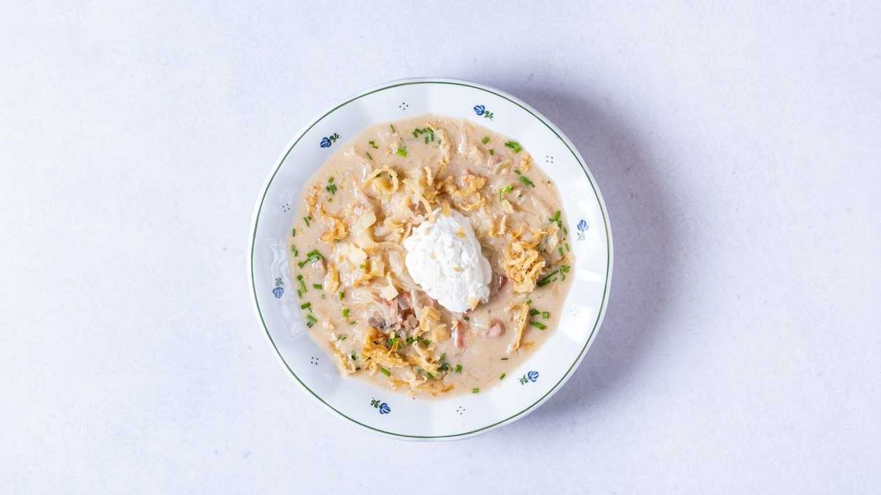 Soup wallachian sourdough