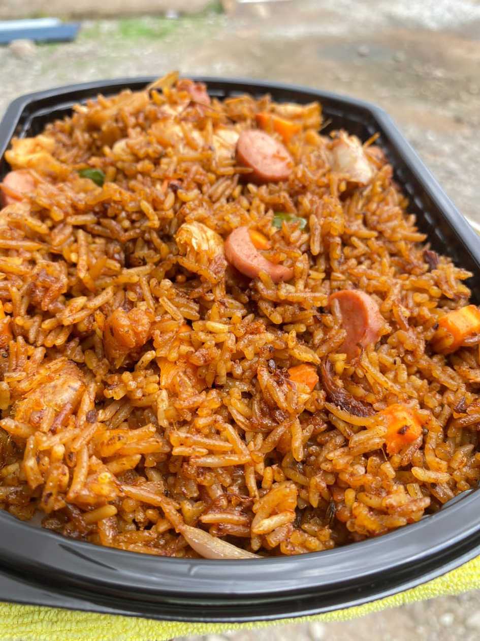 Seafood Jollof (SQUID ONLY)