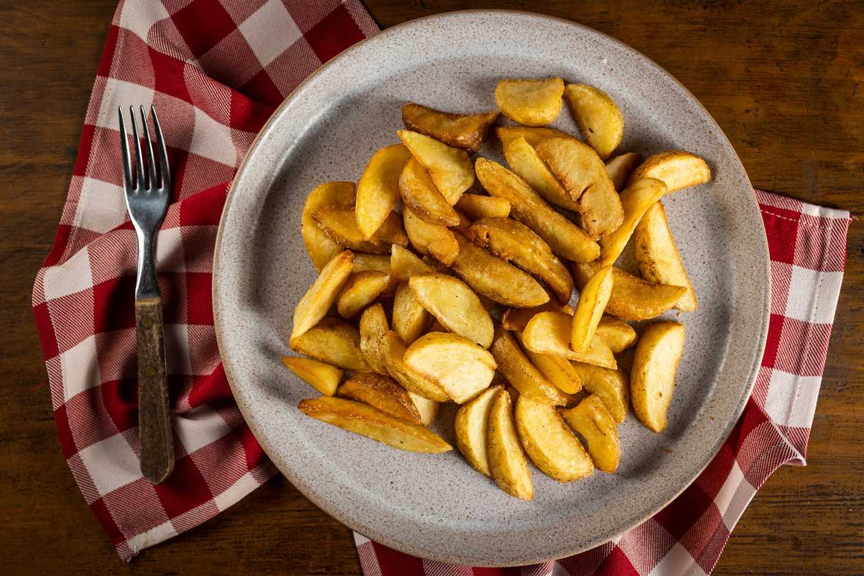 Baked potatoes
