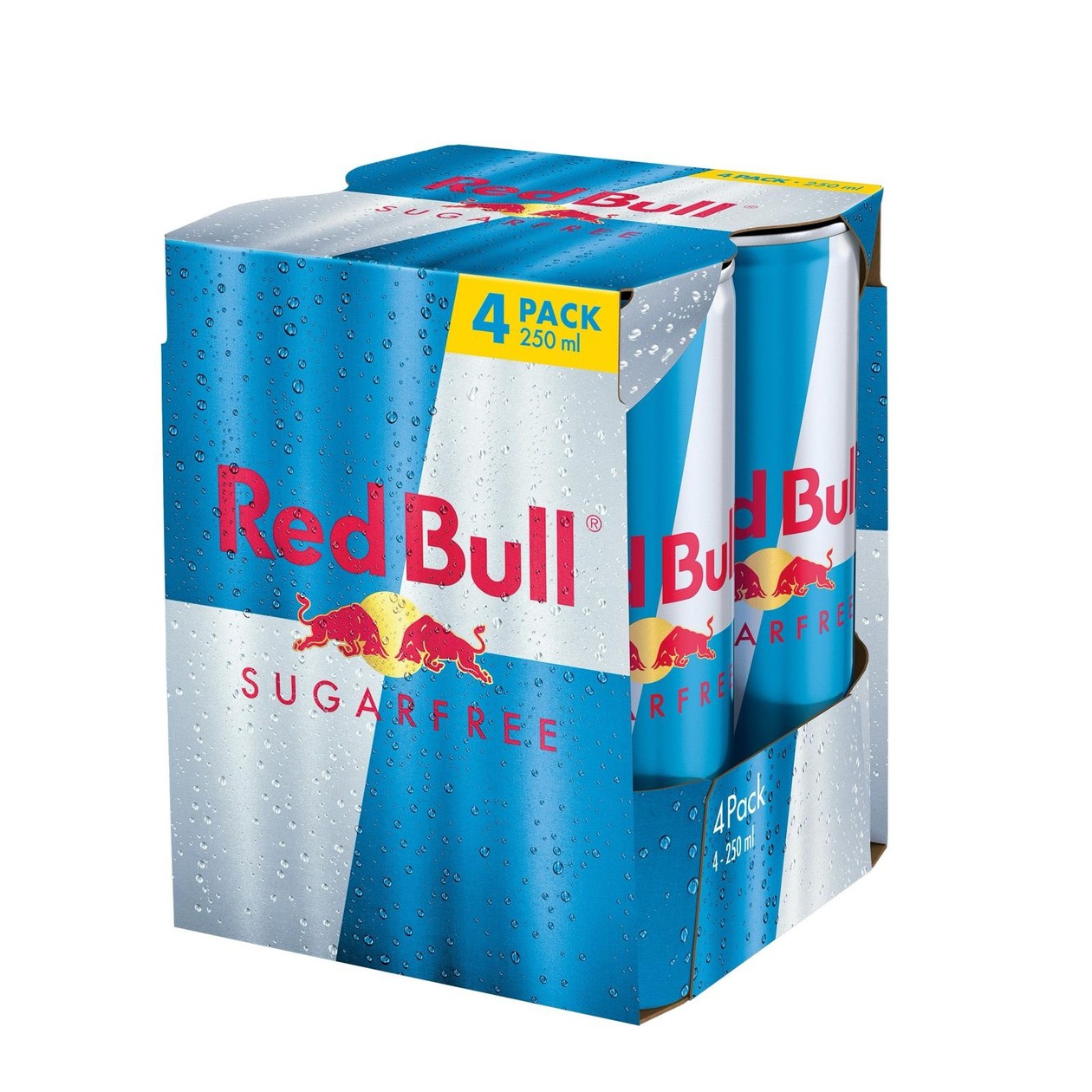 Red Bull, 4-pakk suhkruvaba, 4x0,25l