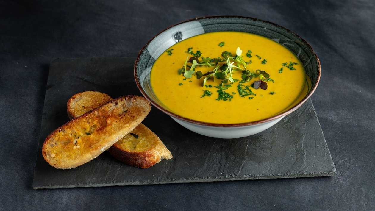 Carrot and Sweet Potato Soup