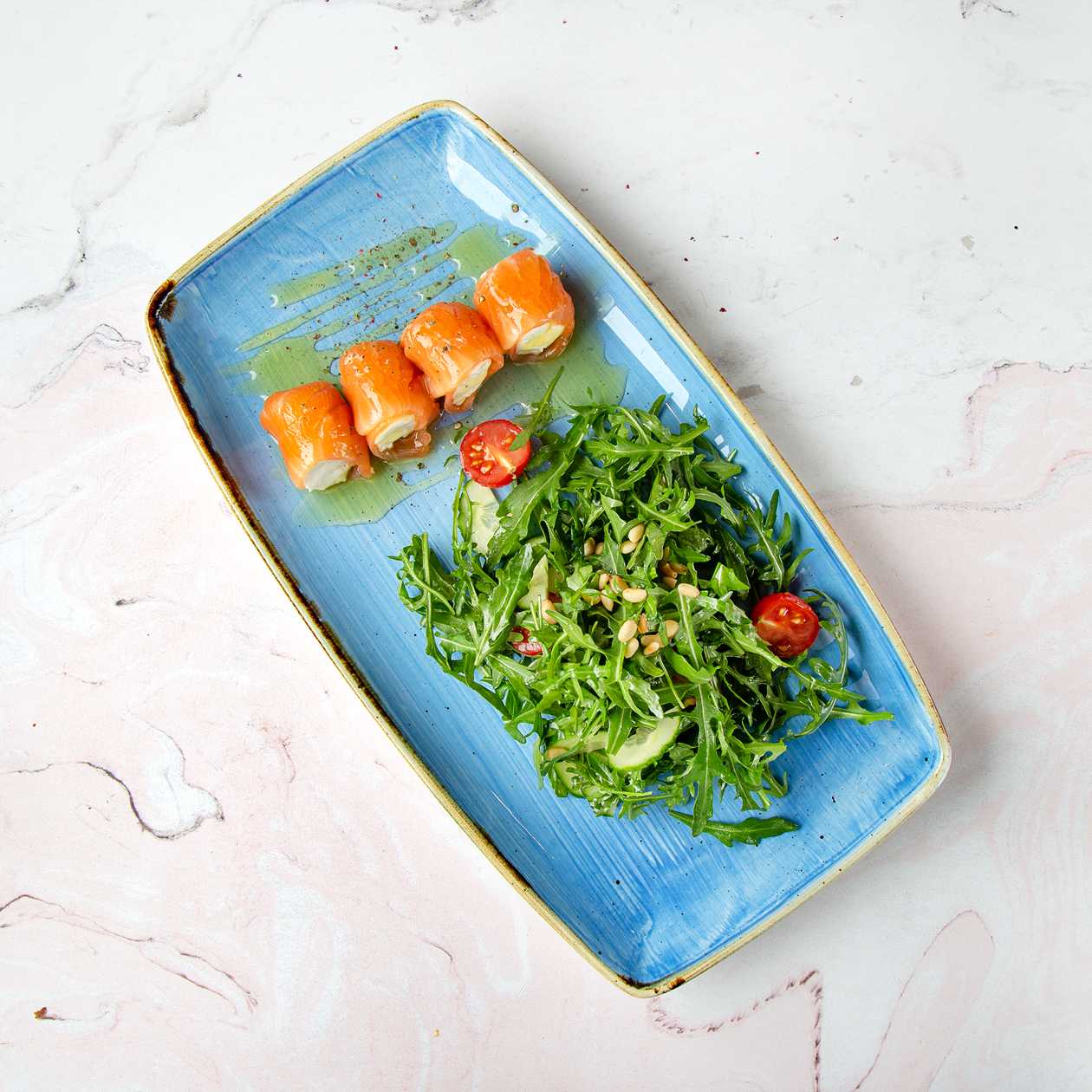 Salmon and Cream Cheese Salad