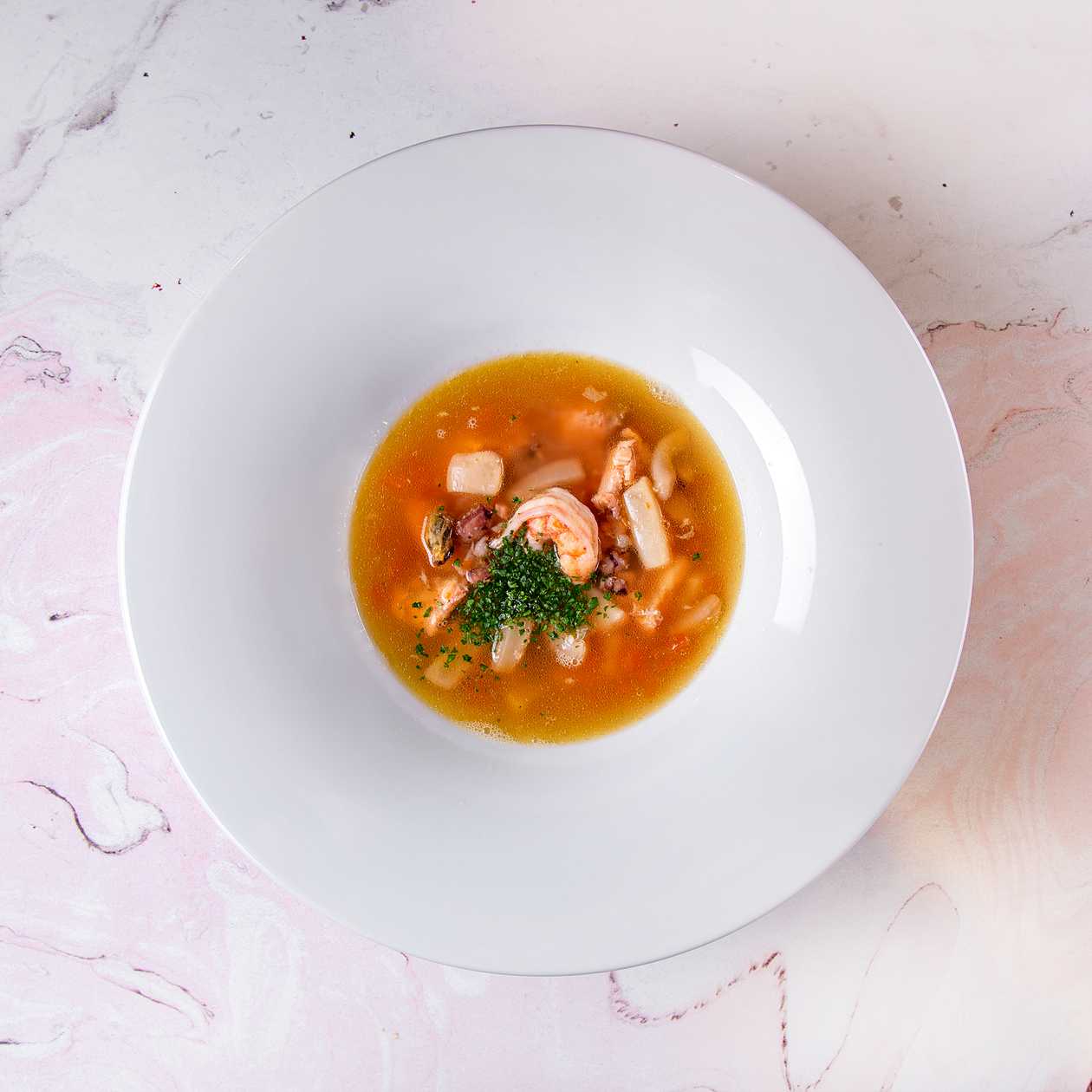 Seafood soup