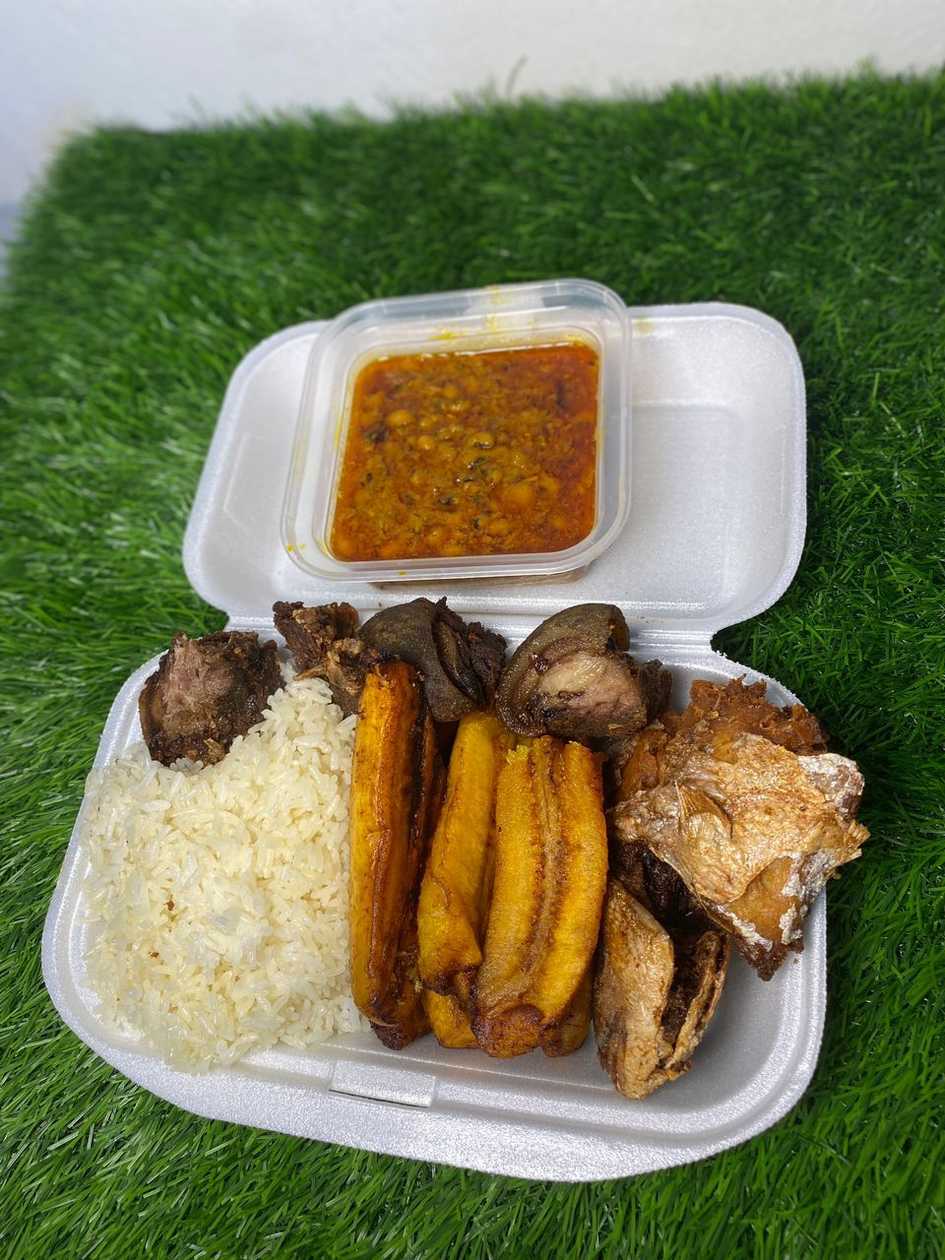 Gob3 with Rice and Fish.