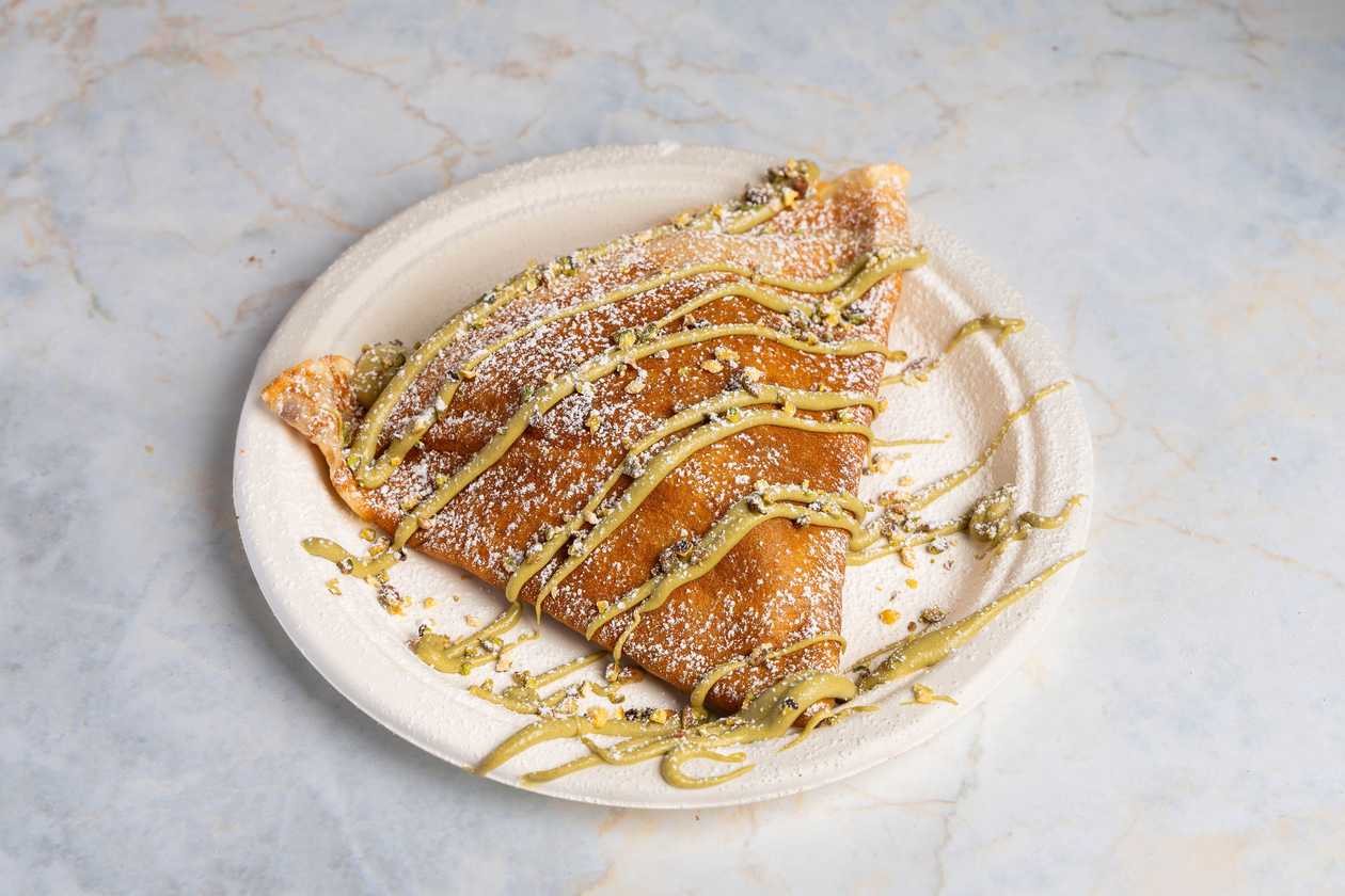 Pistachio Crepe