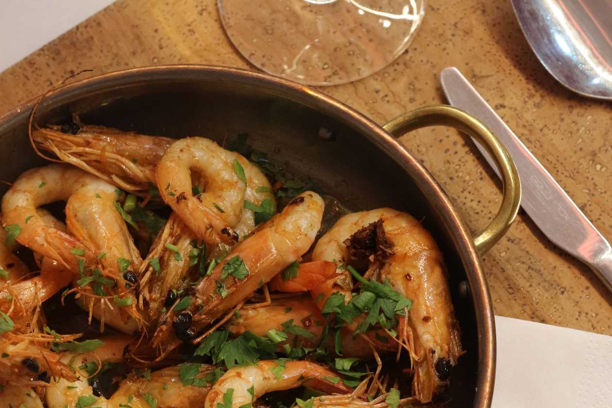Madagascar Prawns (portion)