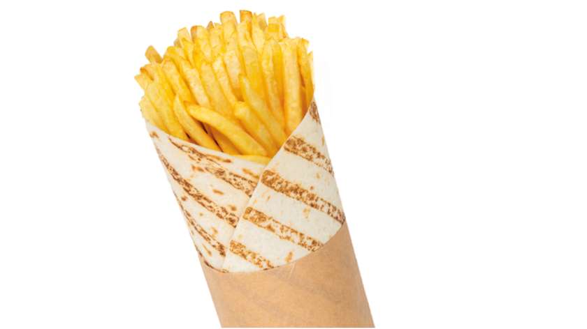 Rollo z frytkami