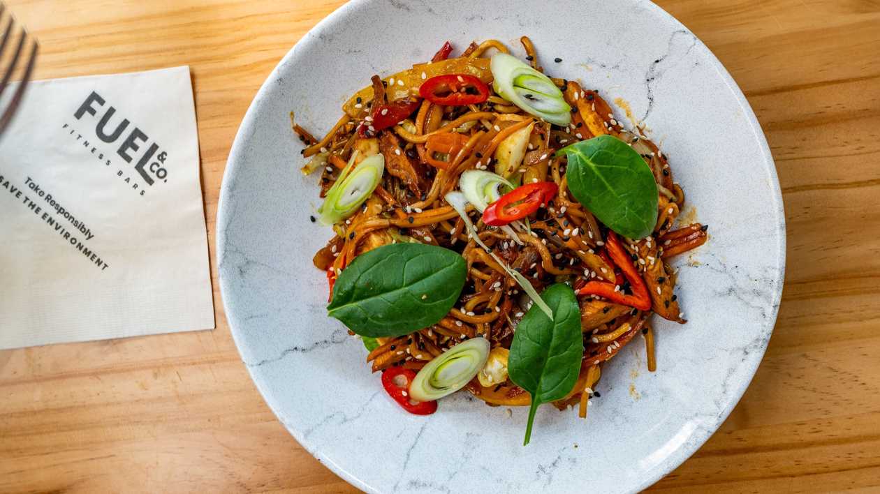 Lean Pulled Beef Noodles
