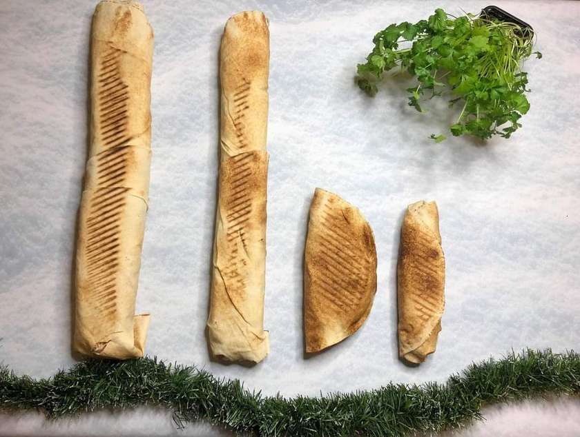Roll kebab
