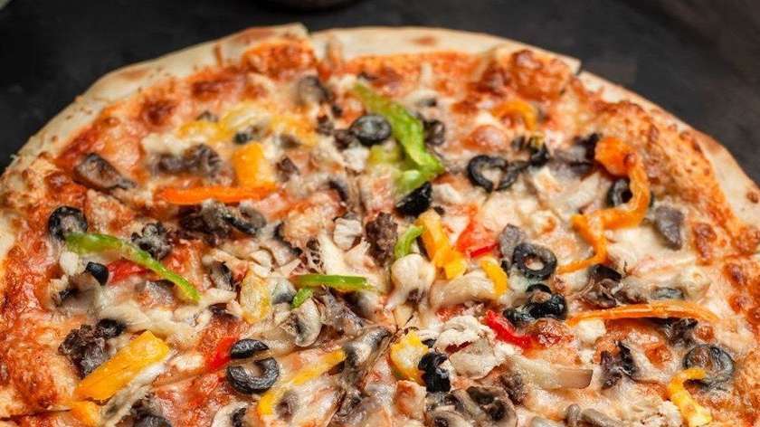 Chicken & Mushroom Pizza