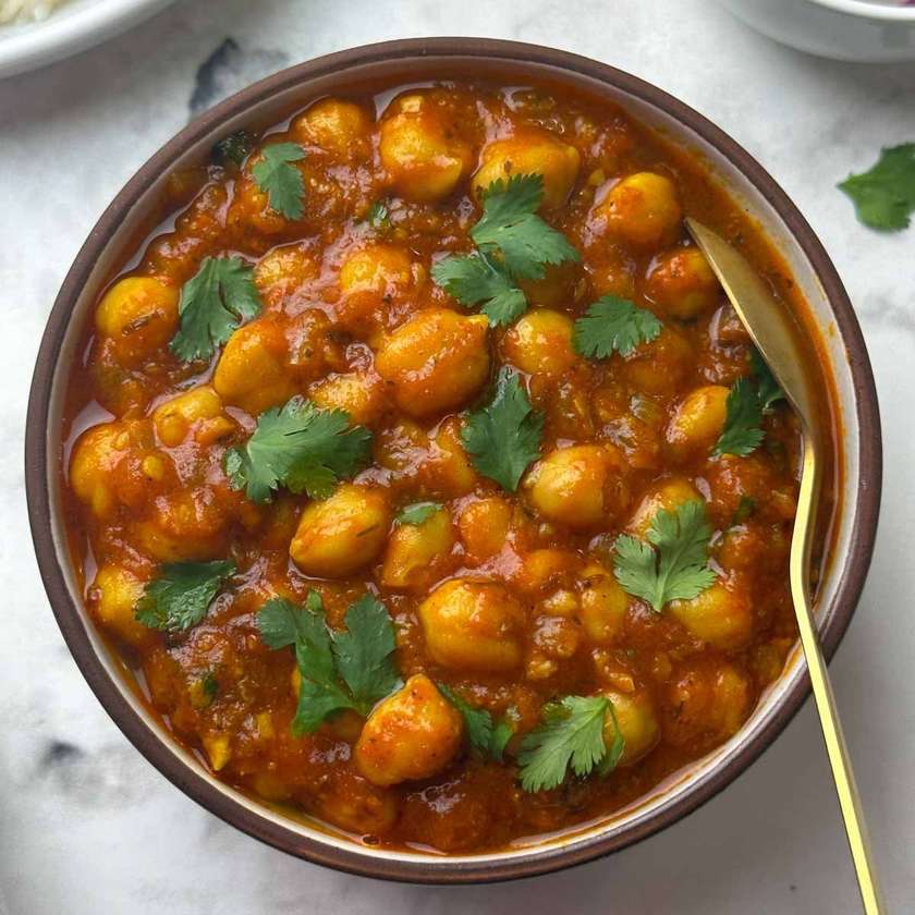 Lunch Chana Masala
