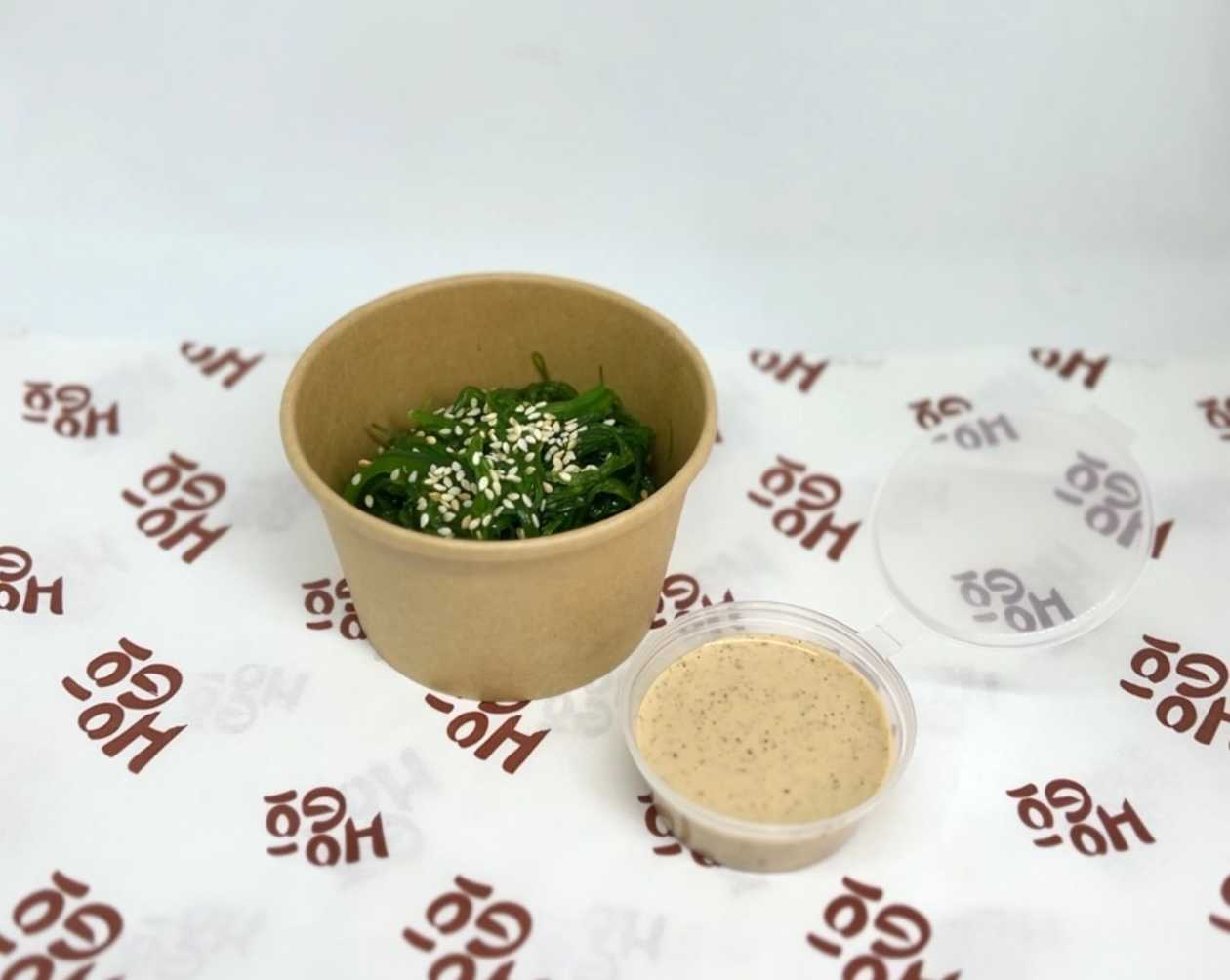 Chuka Salad with Nut Sauce