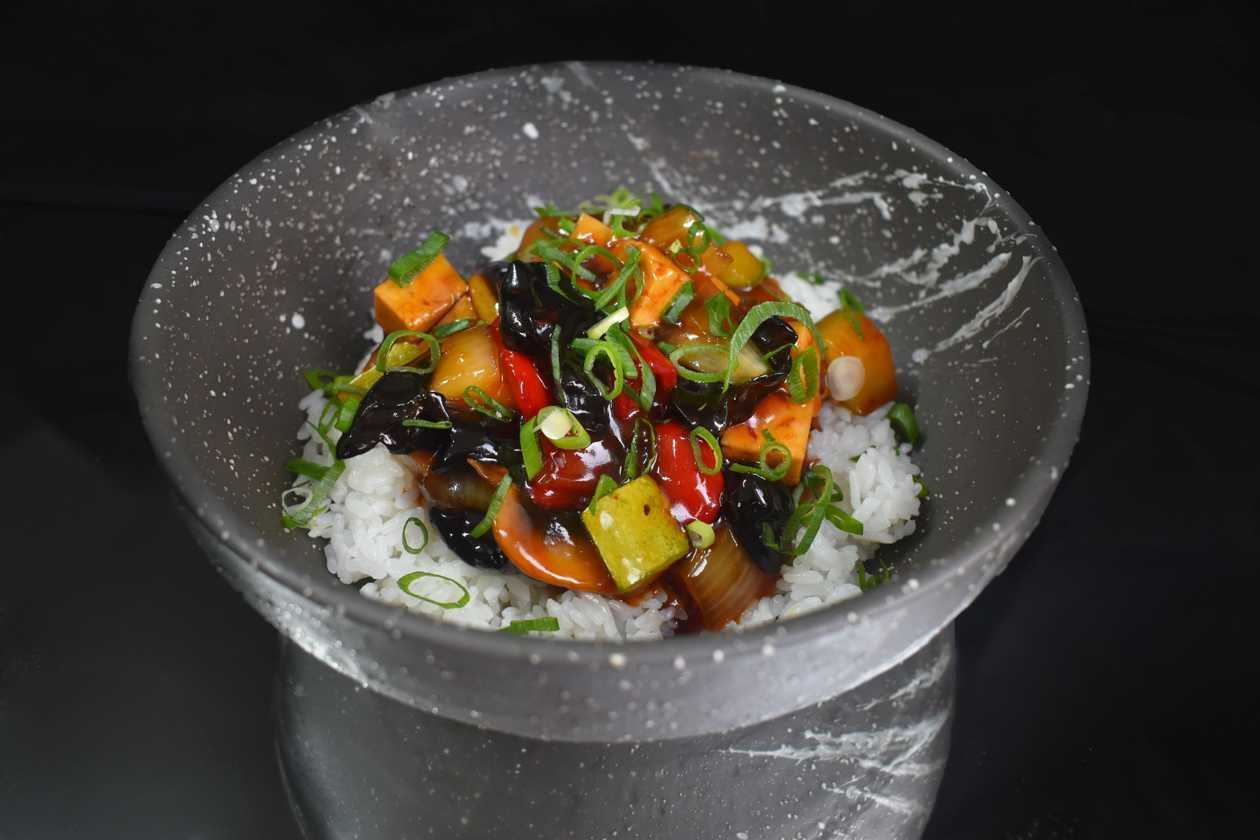 Teriyaki Tofu Vegan & Rice (400g)