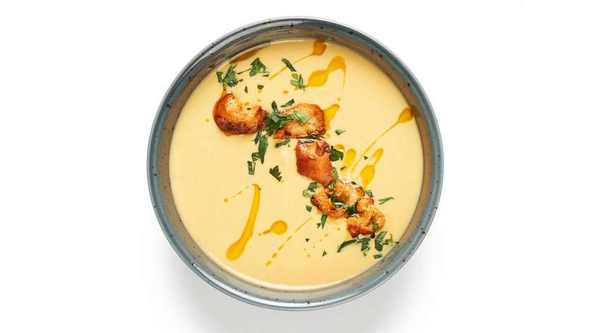 Creamy chicken soup