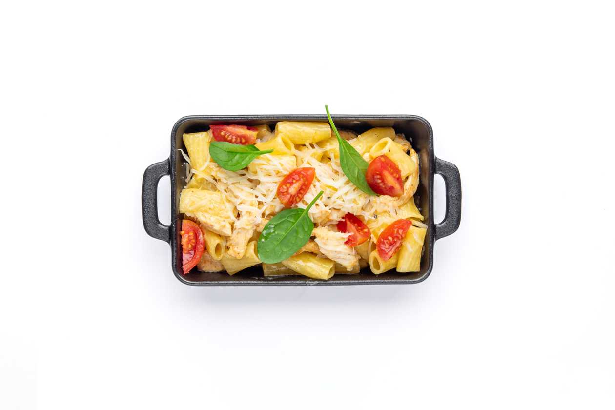Kid's dream pasta with chicken