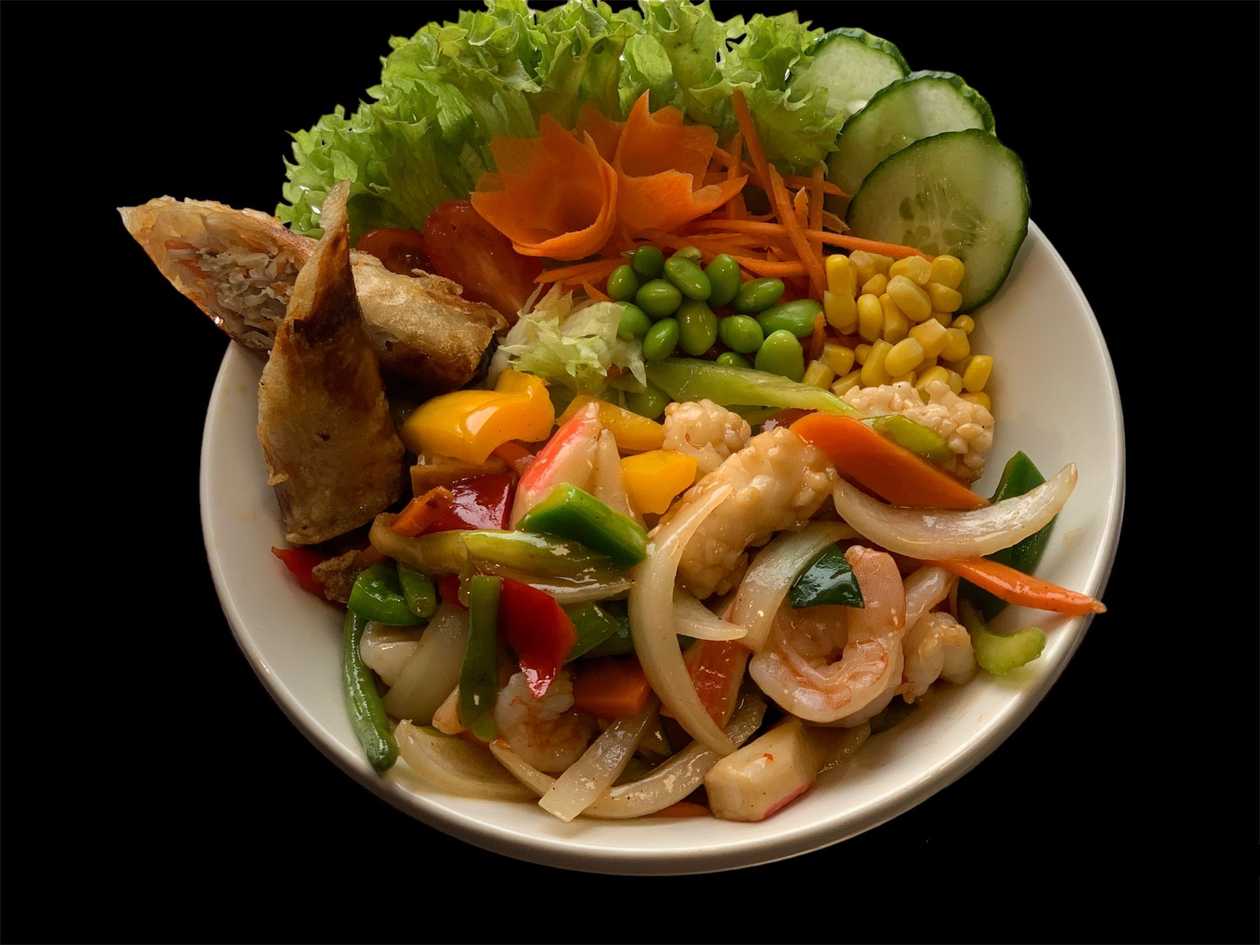 Bowl seafood
