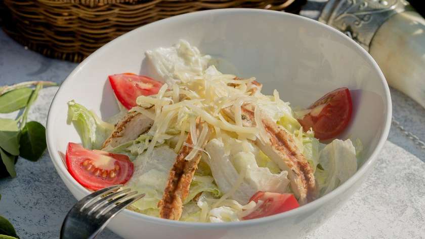 Caesar Salad with Chicken