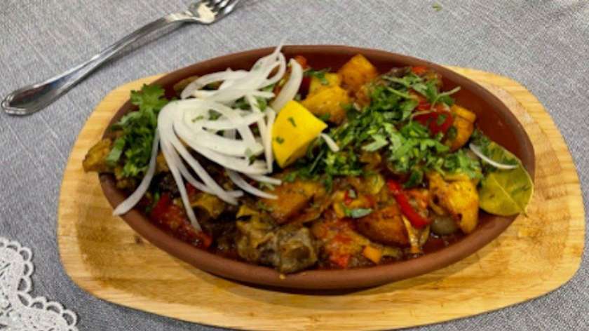 Ojakhuri with Pork