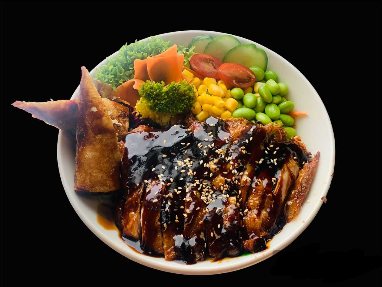 Bowl chicken thigh