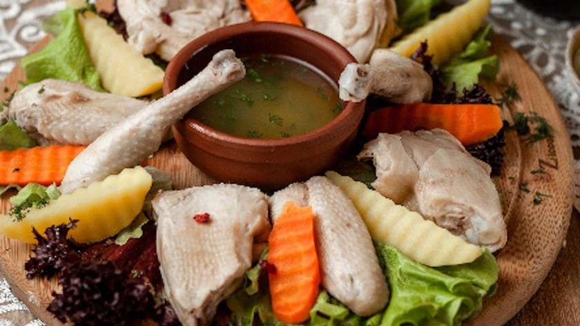 Boiled Village Chicken