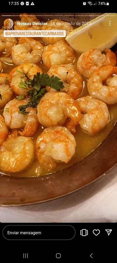 Garlic Prawns