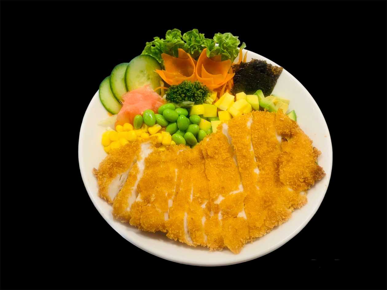 Chicken curry bowl