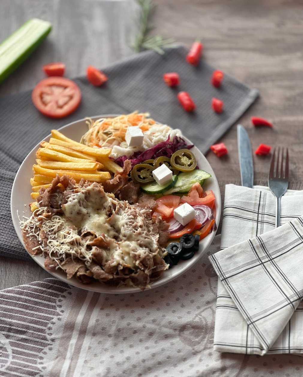 Kebab Cheese Platter