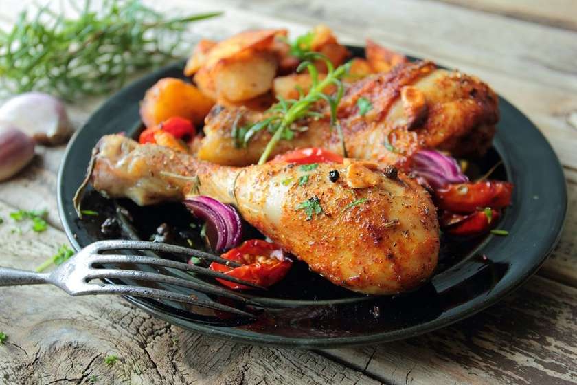 Chicken thigh meal
