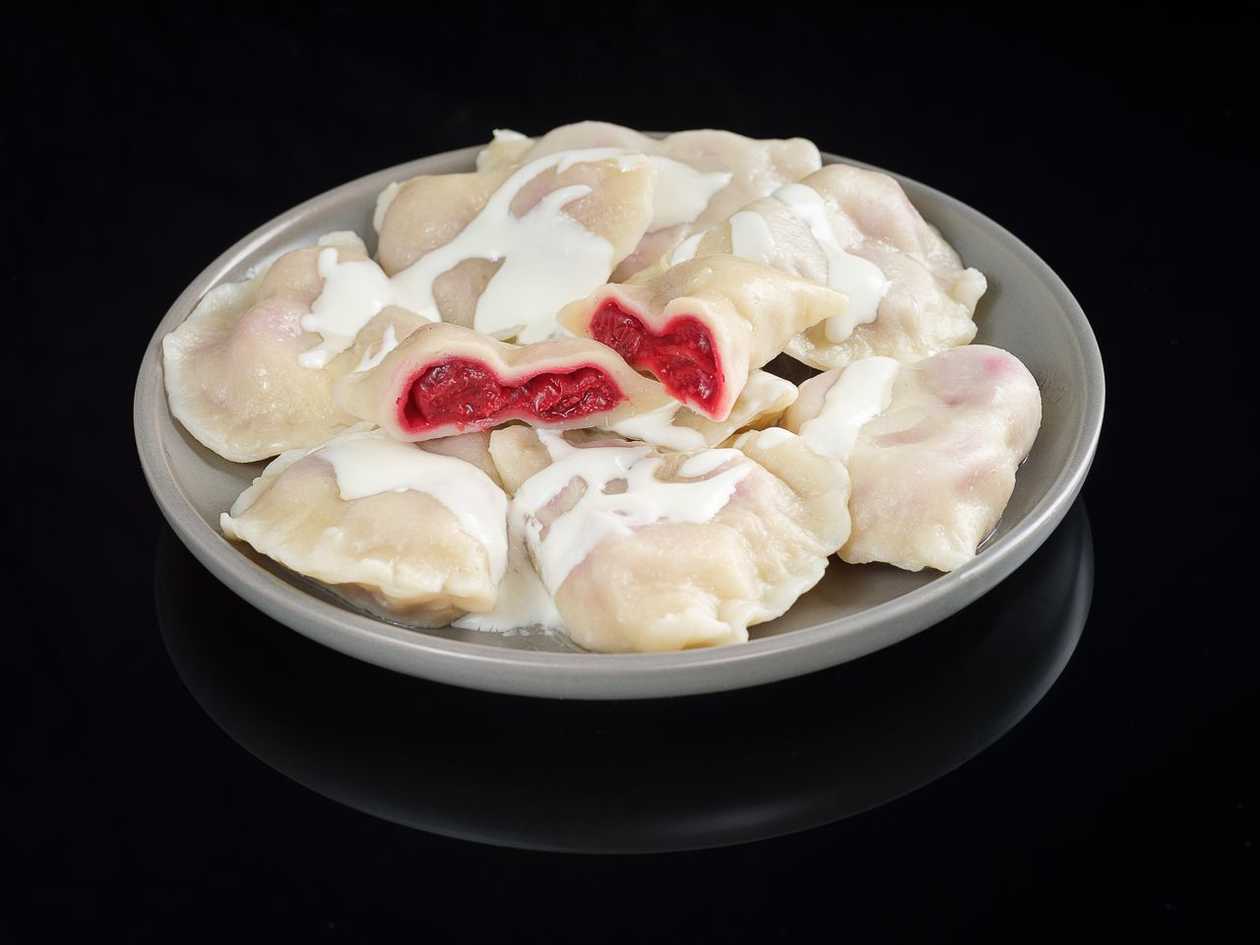 Pierogi z Wiśniami