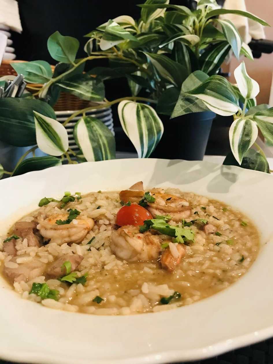Land and sea Risotto