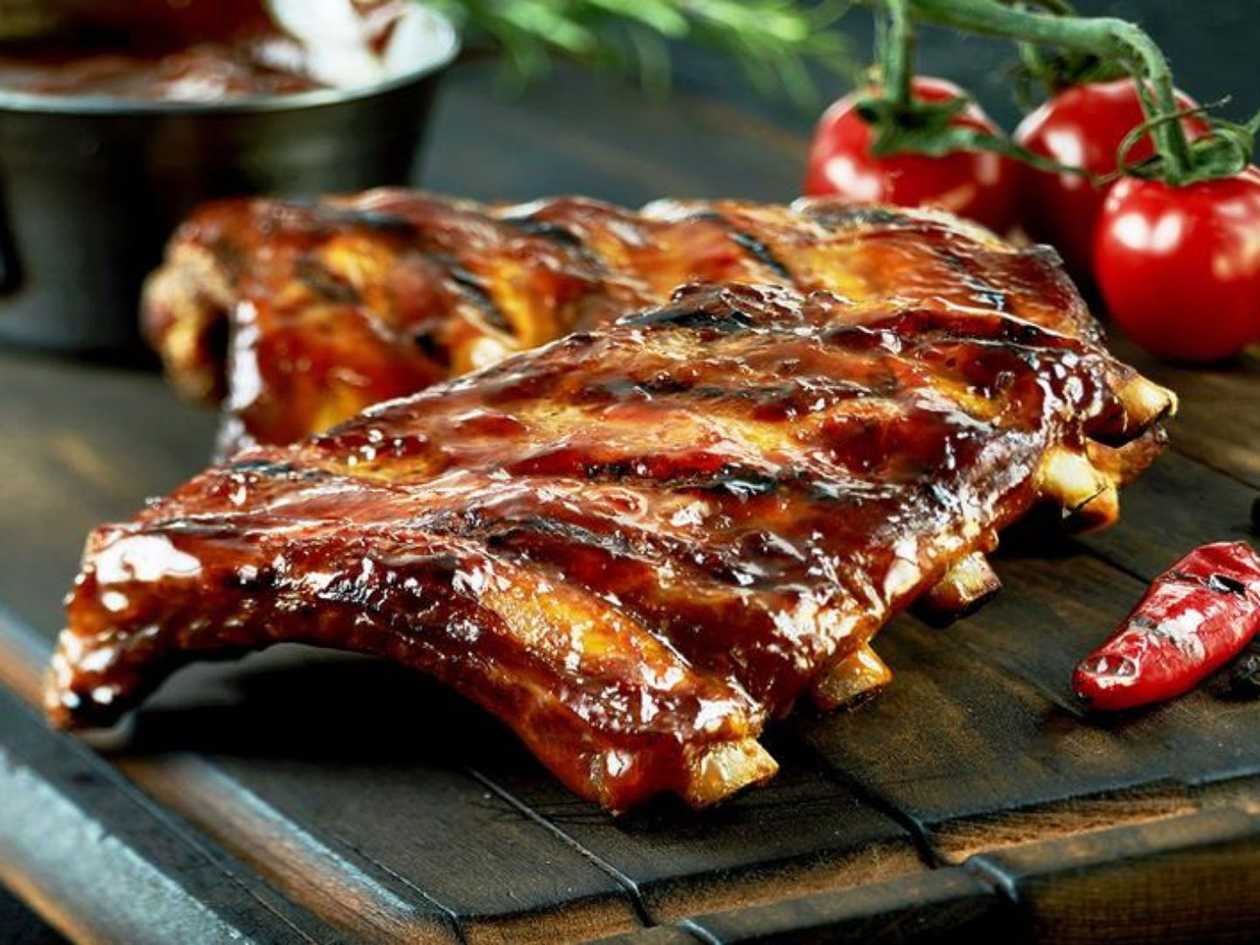 750g Vepřová žebra Louisiana
