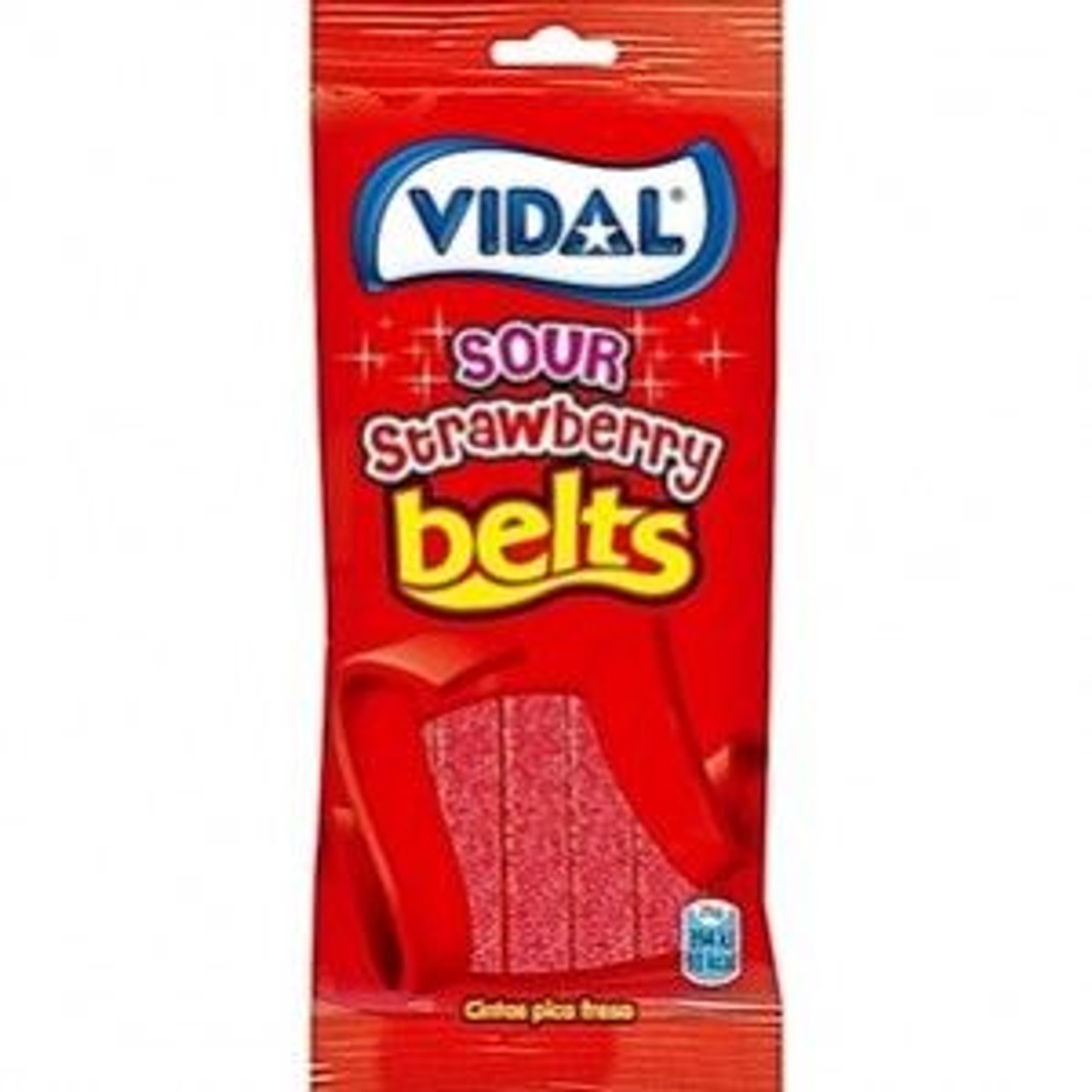 Gomas Línguas Morango Ácidas Vidal 90 g