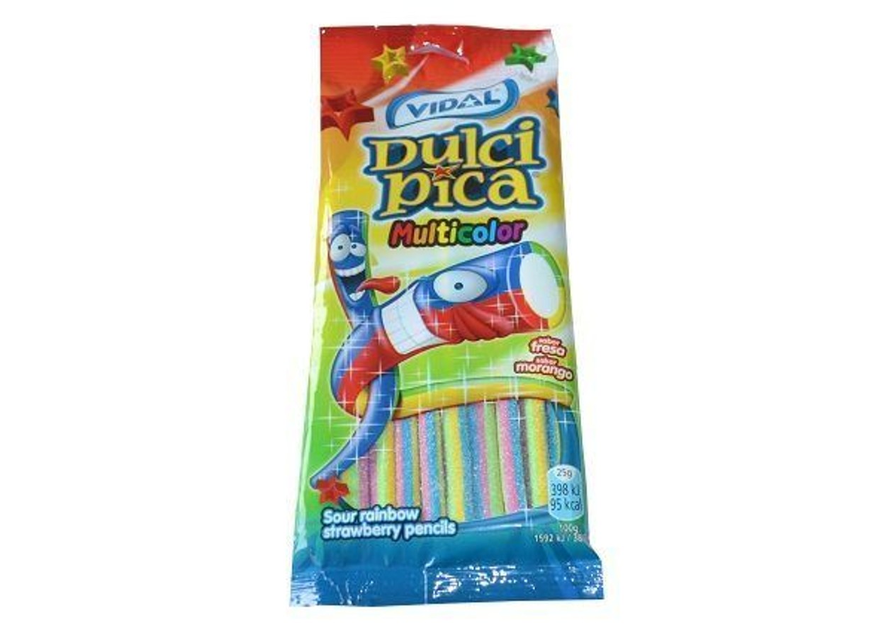 Gomas Dulcipica Multicolor Vidal 90 g