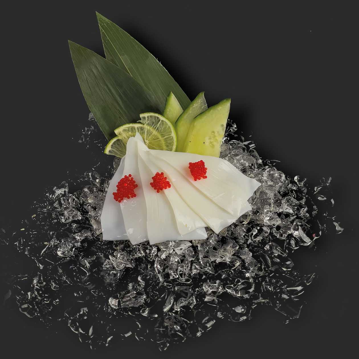 Sashimi calmar