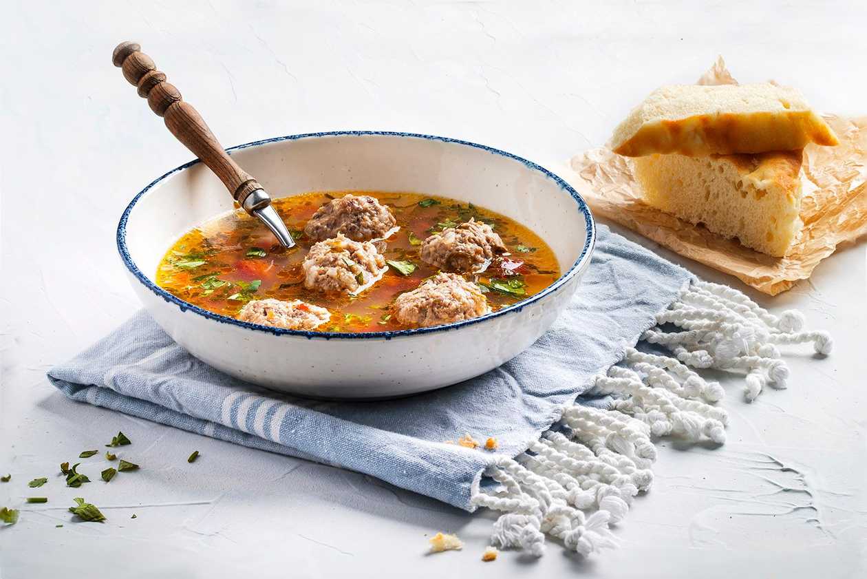 Meatball sour soup