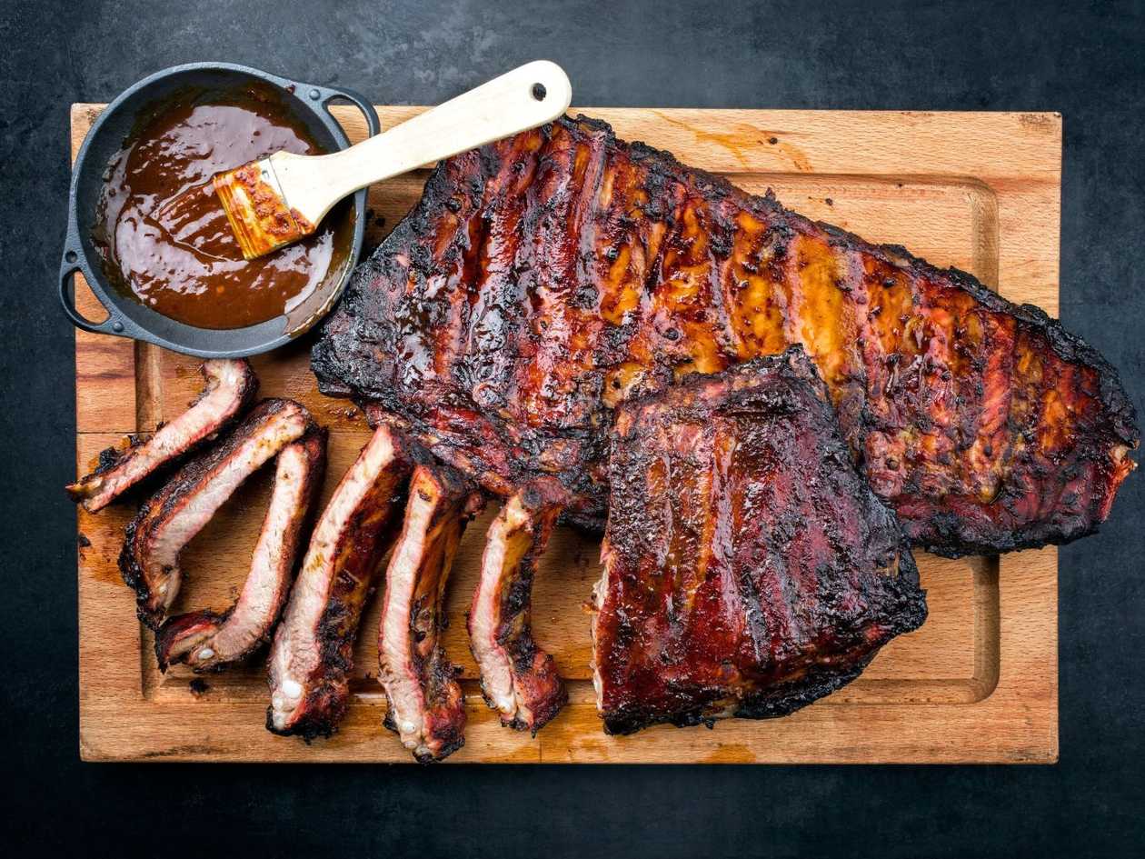 1250g Vepřová žebra BBQ