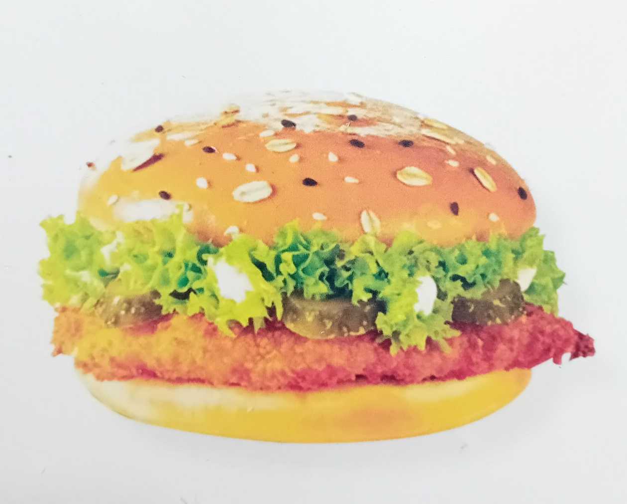 Chicken schnitzel sandwich