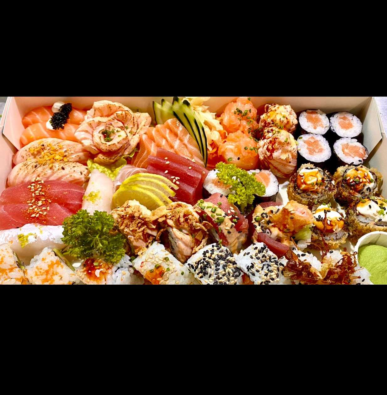 Fusion Sushi and Sashimi (48 Pieces)