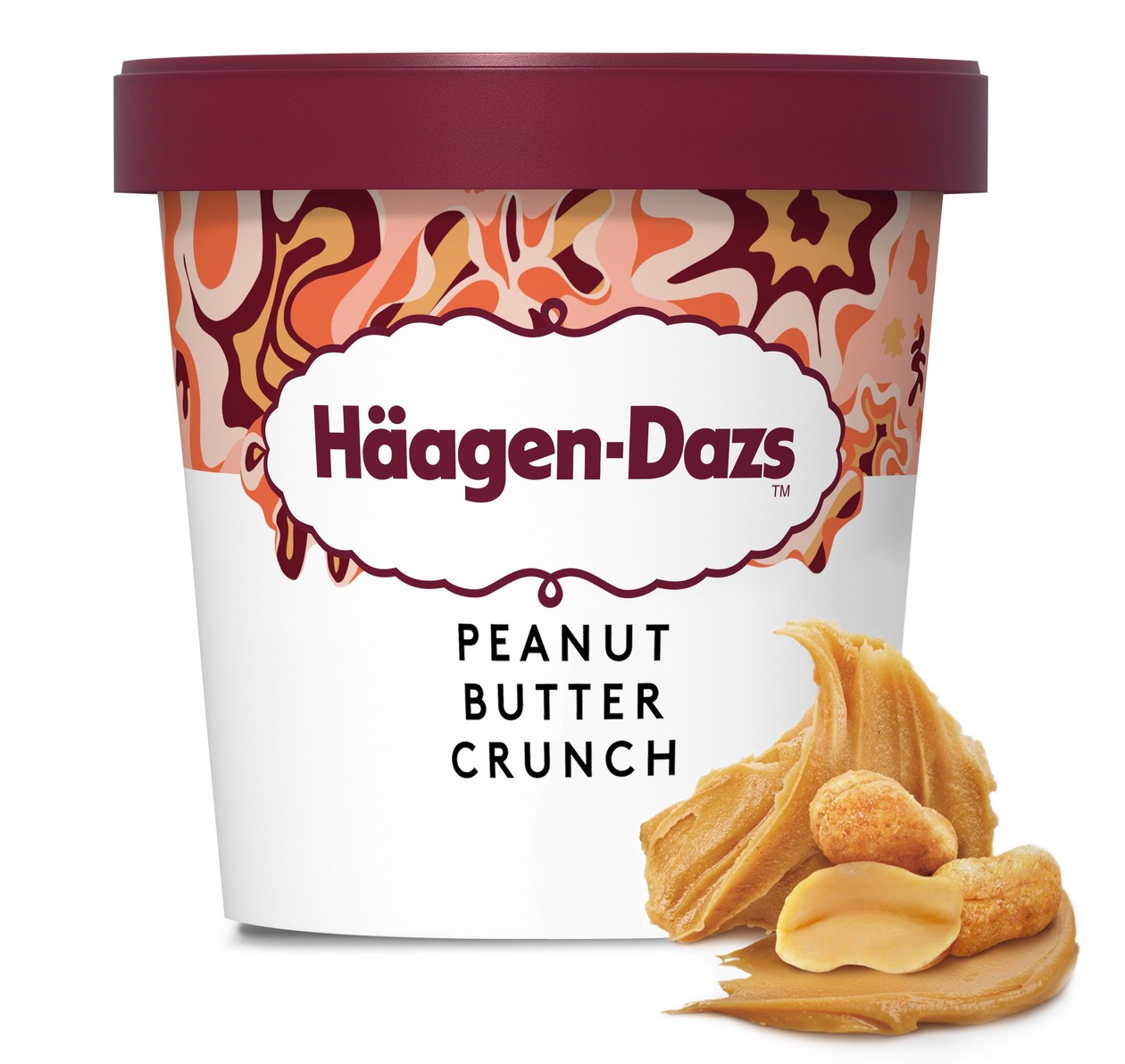 Gelado Pint Manteiga De Amendoim Crunch Häagen-Dazs 460 ml