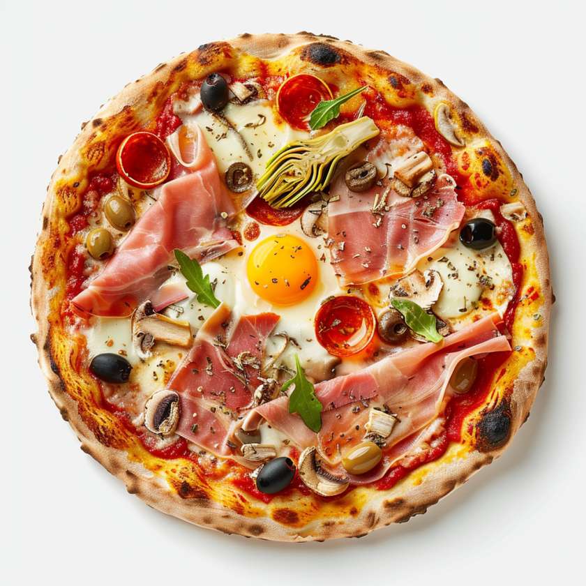 Alla rusticana pizza